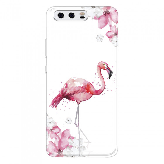HUAWEI - P10 - Soft Clear Case - Pink Tropes