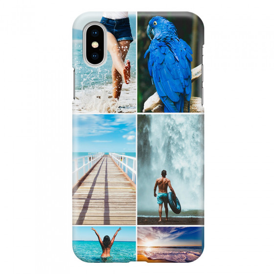 APPLE - iPhone XS Max - 3D Snap Case - Collage of 6