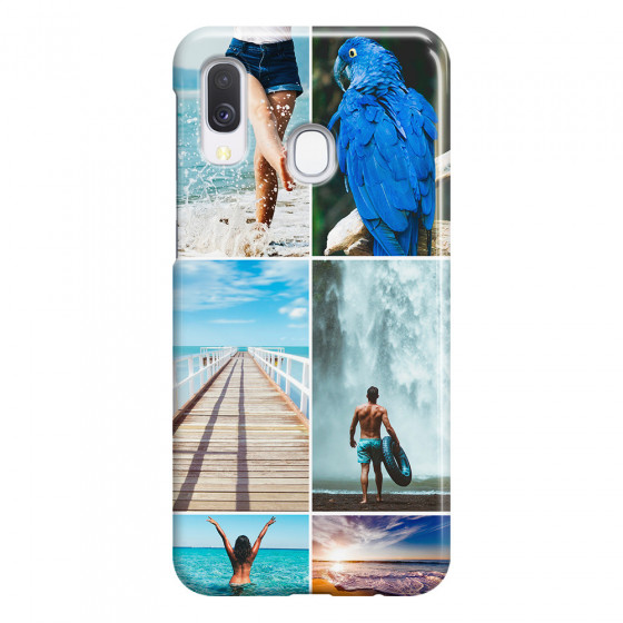SAMSUNG - Galaxy A40 - 3D Snap Case - Collage of 6