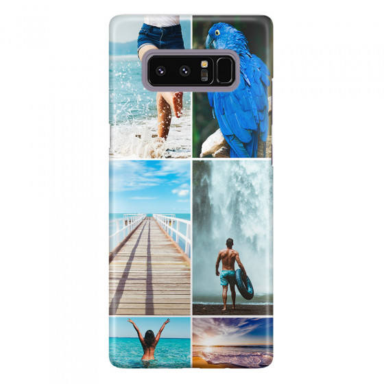 Shop by Style - Custom Photo Cases - SAMSUNG - Galaxy Note 8 - 3D Snap Case - Collage of 6