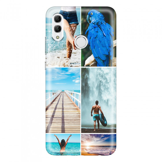 HONOR - Honor 10 Lite - Soft Clear Case - Collage of 6