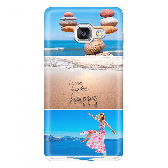 SAMSUNG - Galaxy A5 2017 - Soft Clear Case - Collage of 3