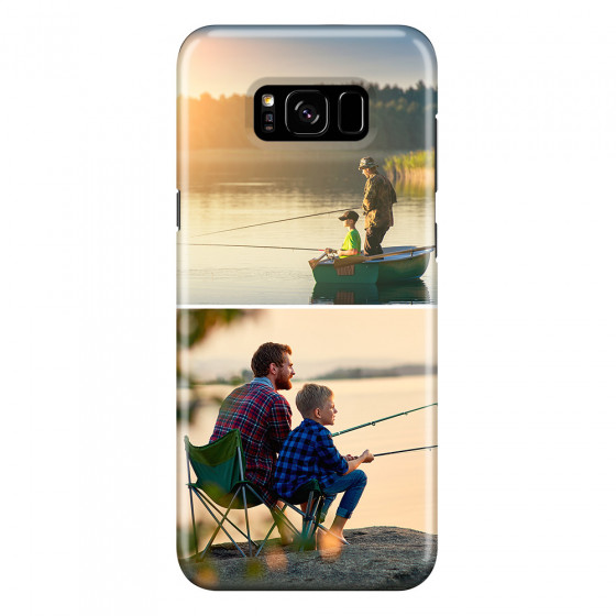 SAMSUNG - Galaxy S8 Plus - 3D Snap Case - Collage of 2