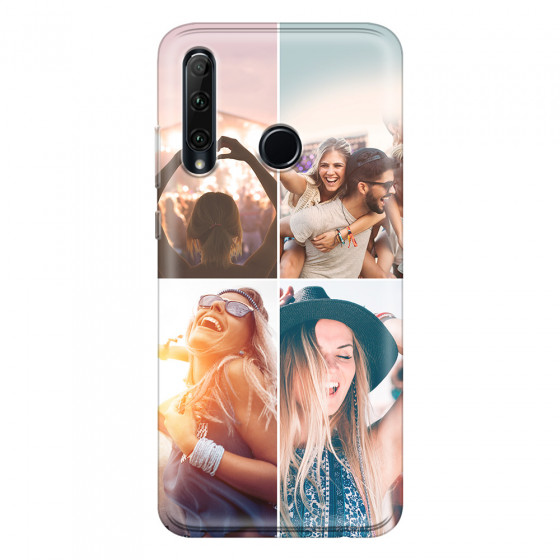 HONOR - Honor 20 lite - Soft Clear Case - Collage of 4
