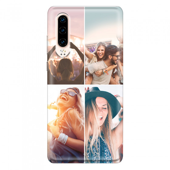 HUAWEI - P30 - Soft Clear Case - Collage of 4