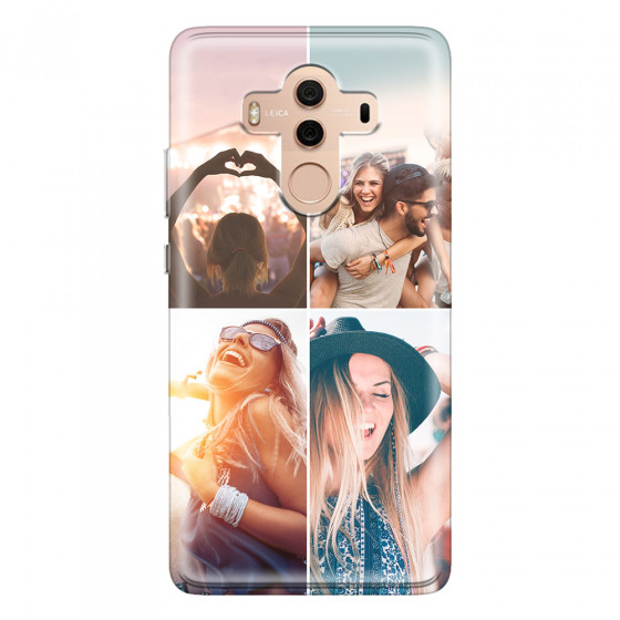 HUAWEI - Mate 10 Pro - Soft Clear Case - Collage of 4