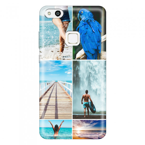 HUAWEI - P10 Lite - Soft Clear Case - Collage of 6
