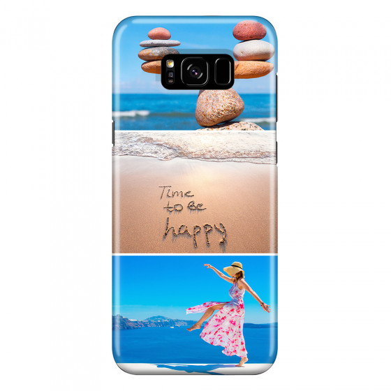 SAMSUNG - Galaxy S8 Plus - 3D Snap Case - Collage of 3