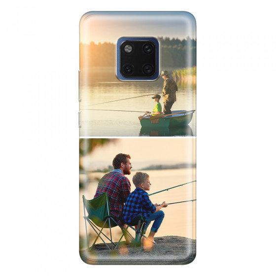 HUAWEI - Mate 20 Pro - Soft Clear Case - Collage of 2