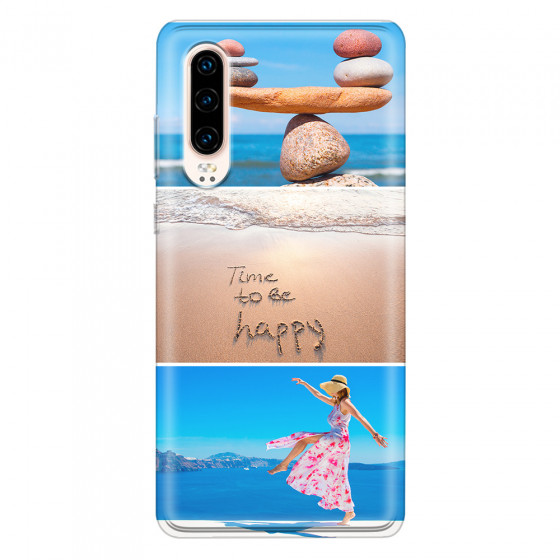 HUAWEI - P30 - Soft Clear Case - Collage of 3