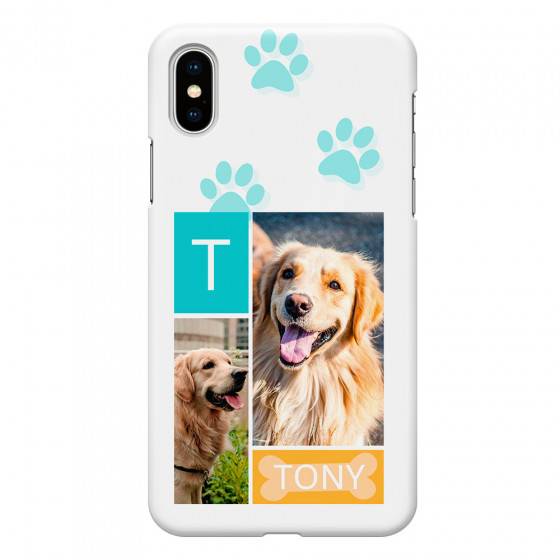 APPLE - iPhone XS - 3D Snap Case - Dog Collage