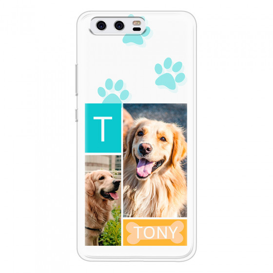 HUAWEI - P10 - Soft Clear Case - Dog Collage