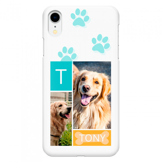 APPLE - iPhone XR - 3D Snap Case - Dog Collage