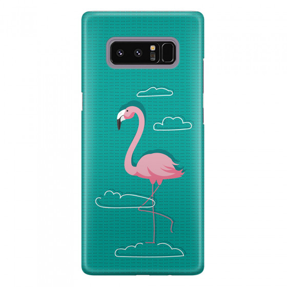 Shop by Style - Custom Photo Cases - SAMSUNG - Galaxy Note 8 - 3D Snap Case - Cartoon Flamingo