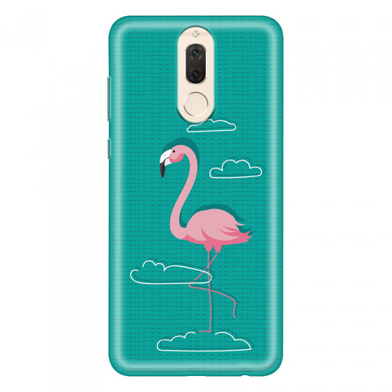 HUAWEI - Mate 10 lite - Soft Clear Case - Cartoon Flamingo