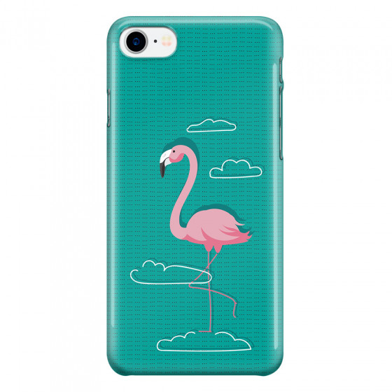APPLE - iPhone 7 - 3D Snap Case - Cartoon Flamingo
