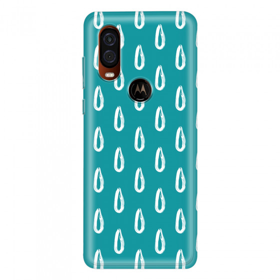 MOTOROLA by LENOVO - Moto One Vision - Soft Clear Case - Pixel Drops