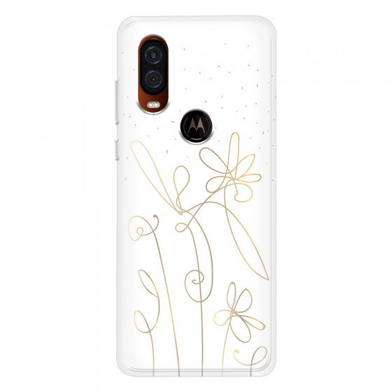 MOTOROLA by LENOVO - Moto One Vision - Soft Clear Case - Up To The Stars