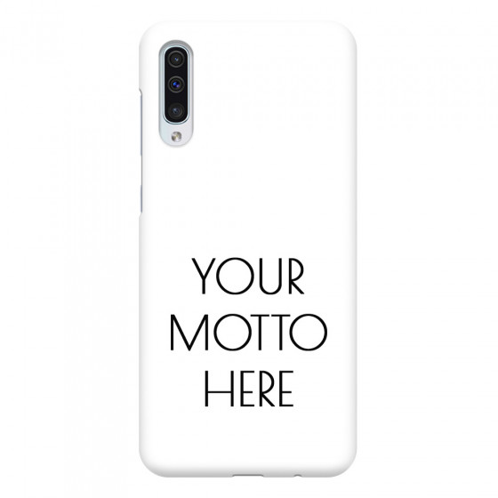 SAMSUNG - Galaxy A70 - 3D Snap Case - Your Motto Here II.