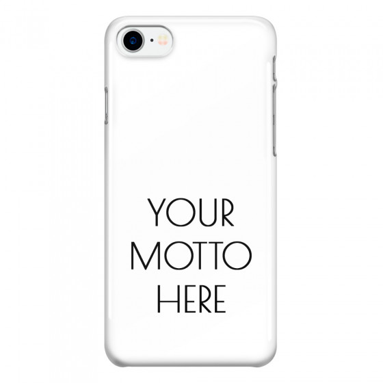 APPLE - iPhone 7 - 3D Snap Case - Your Motto Here II.