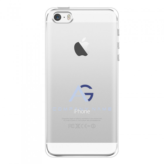 APPLE - iPhone 5S/SE - Soft Clear Case - Your Logo Here