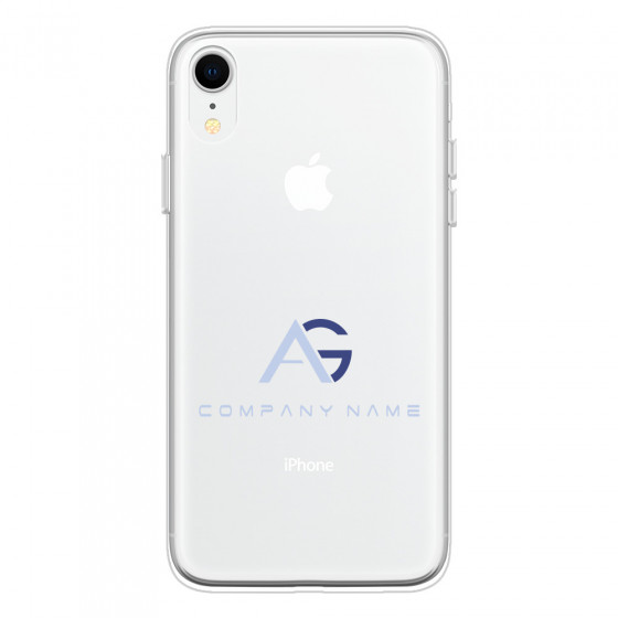 APPLE - iPhone XR - Soft Clear Case - Your Logo Here