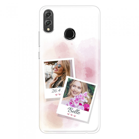 HONOR - Honor 8X - Soft Clear Case - Soft Photo Palette