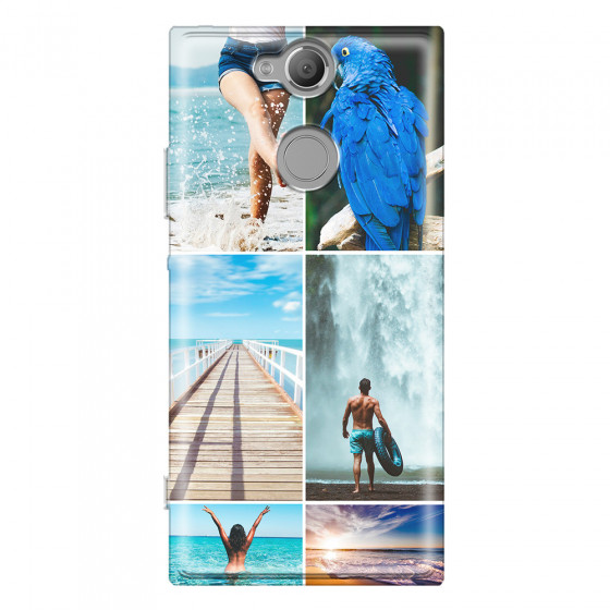 SONY - Sony XA2 - Soft Clear Case - Collage of 6