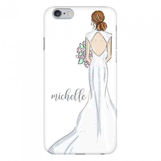 APPLE - iPhone 6S - 3D Snap Case - Bride To Be Redhead Dark