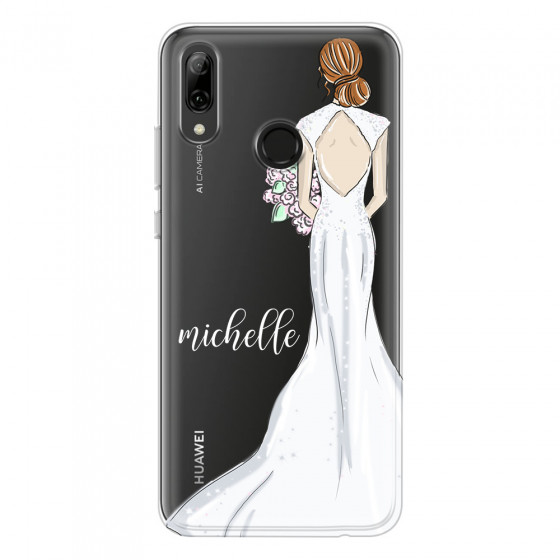 HUAWEI - P Smart 2019 - Soft Clear Case - Bride To Be Redhead