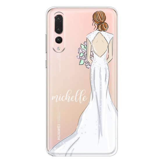 HUAWEI - P20 Pro - Soft Clear Case - Bride To Be Redhead