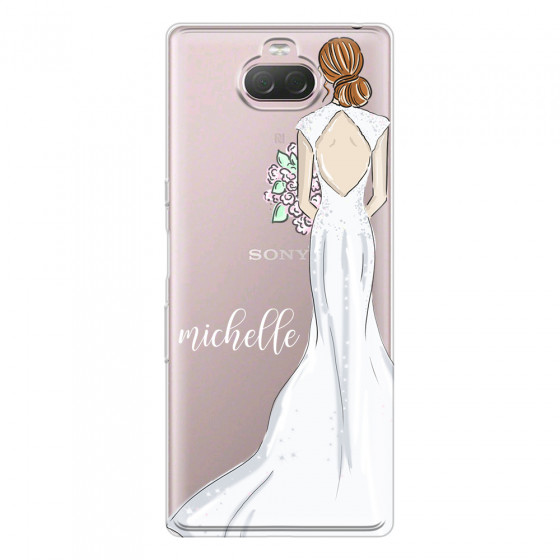 SONY - Sony 10 - Soft Clear Case - Bride To Be Redhead