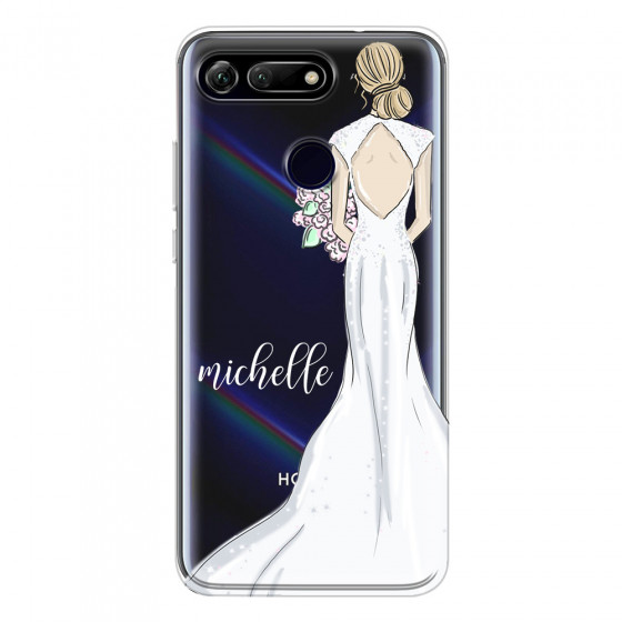 HONOR - Honor View 20 - Soft Clear Case - Bride To Be Blonde