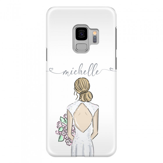 SAMSUNG - Galaxy S9 - 3D Snap Case - Bride To Be Blonde II. Dark