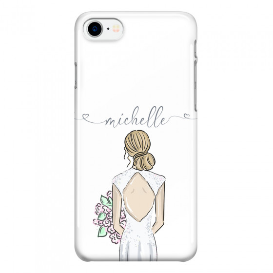 APPLE - iPhone 7 - 3D Snap Case - Bride To Be Blonde II. Dark