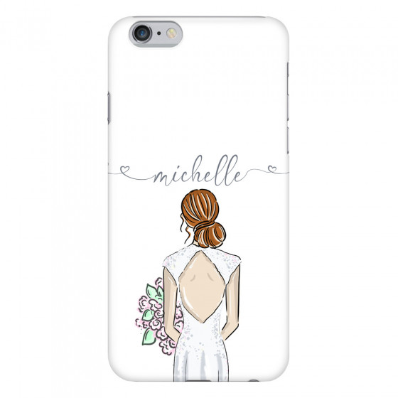 APPLE - iPhone 6S Plus - 3D Snap Case - Bride To Be Redhead II. Dark