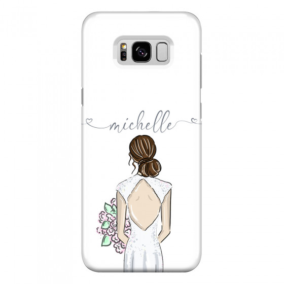 SAMSUNG - Galaxy S8 - 3D Snap Case - Bride To Be Brunette II. Dark