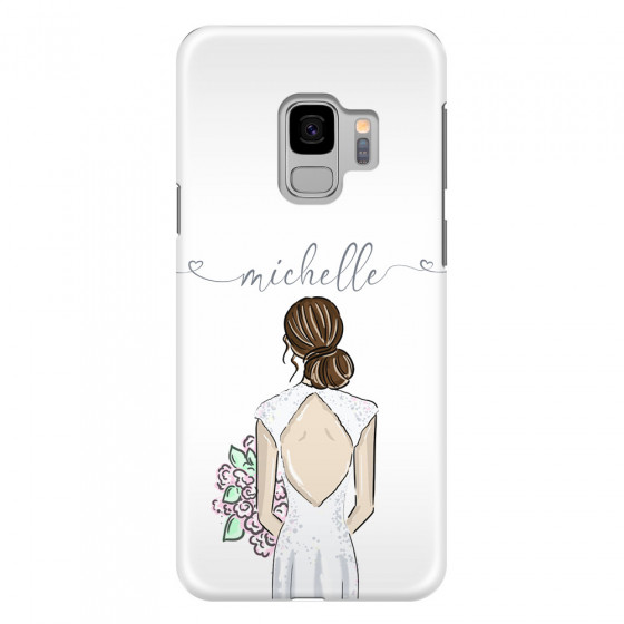 SAMSUNG - Galaxy S9 - 3D Snap Case - Bride To Be Brunette II. Dark