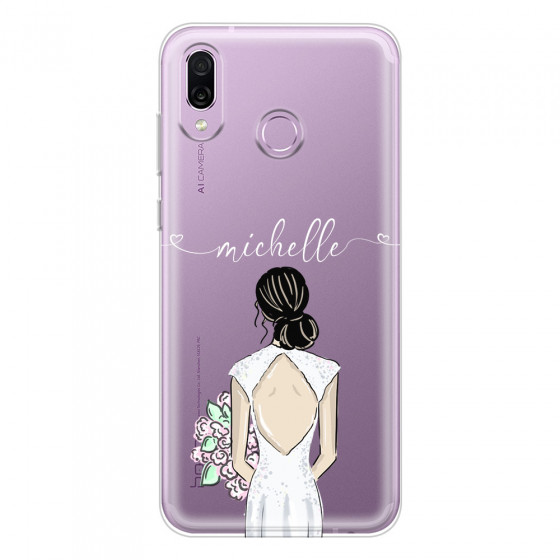 HONOR - Honor Play - Soft Clear Case - Bride To Be Blackhair II.