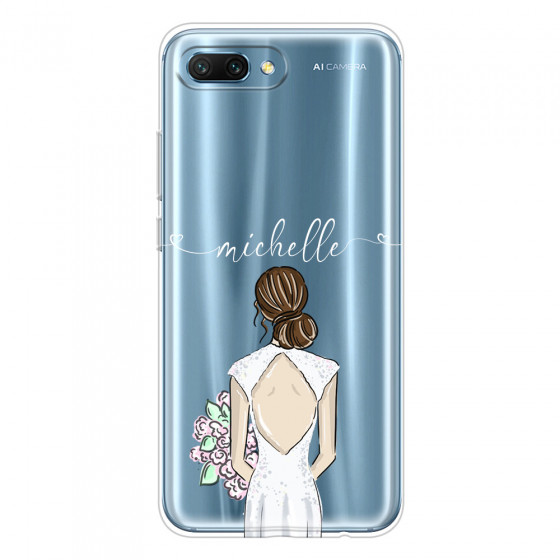 HONOR - Honor 10 - Soft Clear Case - Bride To Be Brunette II.