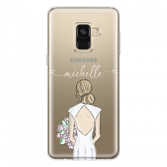 SAMSUNG - Galaxy A8 - Soft Clear Case - Bride To Be Blonde II.