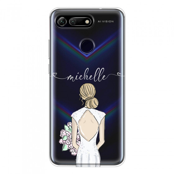 HONOR - Honor View 20 - Soft Clear Case - Bride To Be Blonde II.
