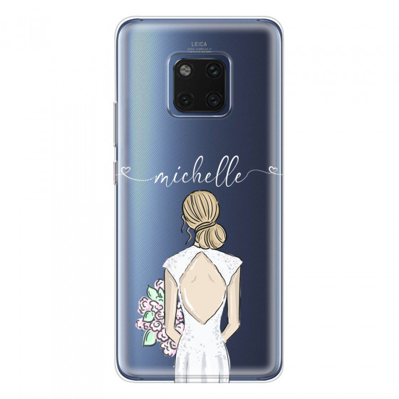 HUAWEI - Mate 20 Pro - Soft Clear Case - Bride To Be Blonde II.