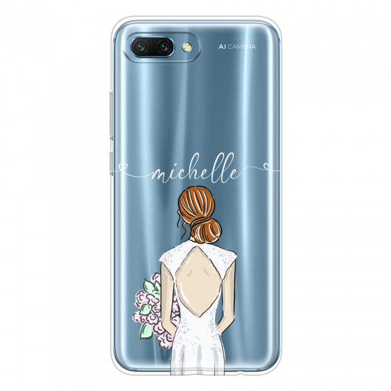 HONOR - Honor 10 - Soft Clear Case - Bride To Be Redhead II.