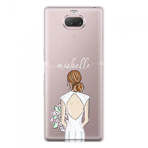 SONY - Sony 10 Plus - Soft Clear Case - Bride To Be Redhead II.