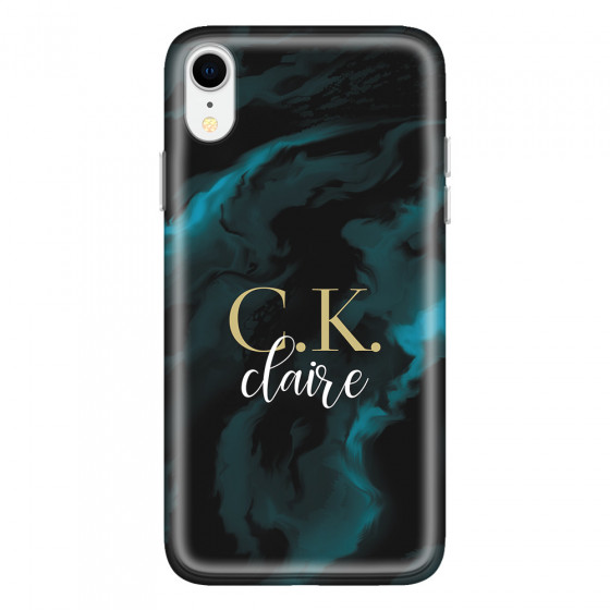 APPLE - iPhone XR - Soft Clear Case - Streamflow Dark Elegance