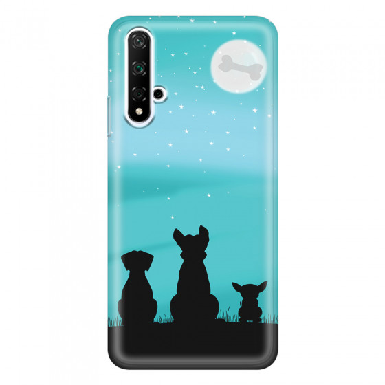 HONOR - Honor 20 - Soft Clear Case - Dog's Desire Blue Sky