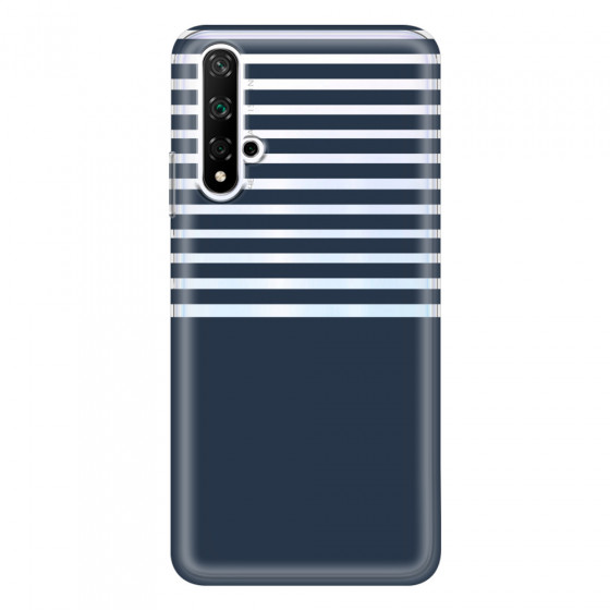 HONOR - Honor 20 - Soft Clear Case - Life in Blue Stripes