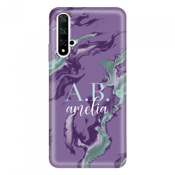 HONOR - Honor 20 - Soft Clear Case - Streamflow Violet Ocean