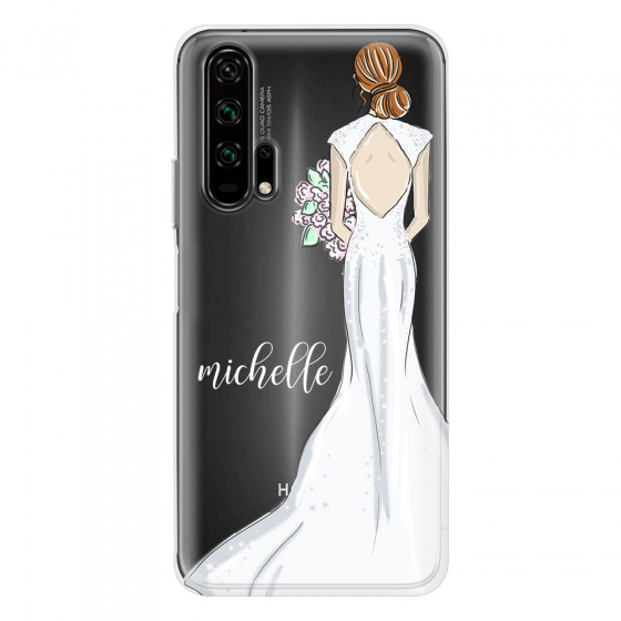 HONOR - Honor 20 Pro - Soft Clear Case - Bride To Be Redhead